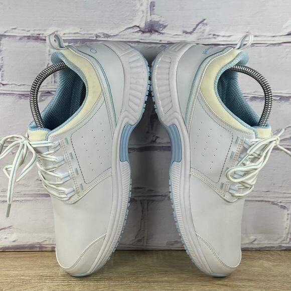 Orthofeet Talya 742 White Comfort Sneakers Women's 9 Wide Nursing Slip Resistant - Picture 5 of 8